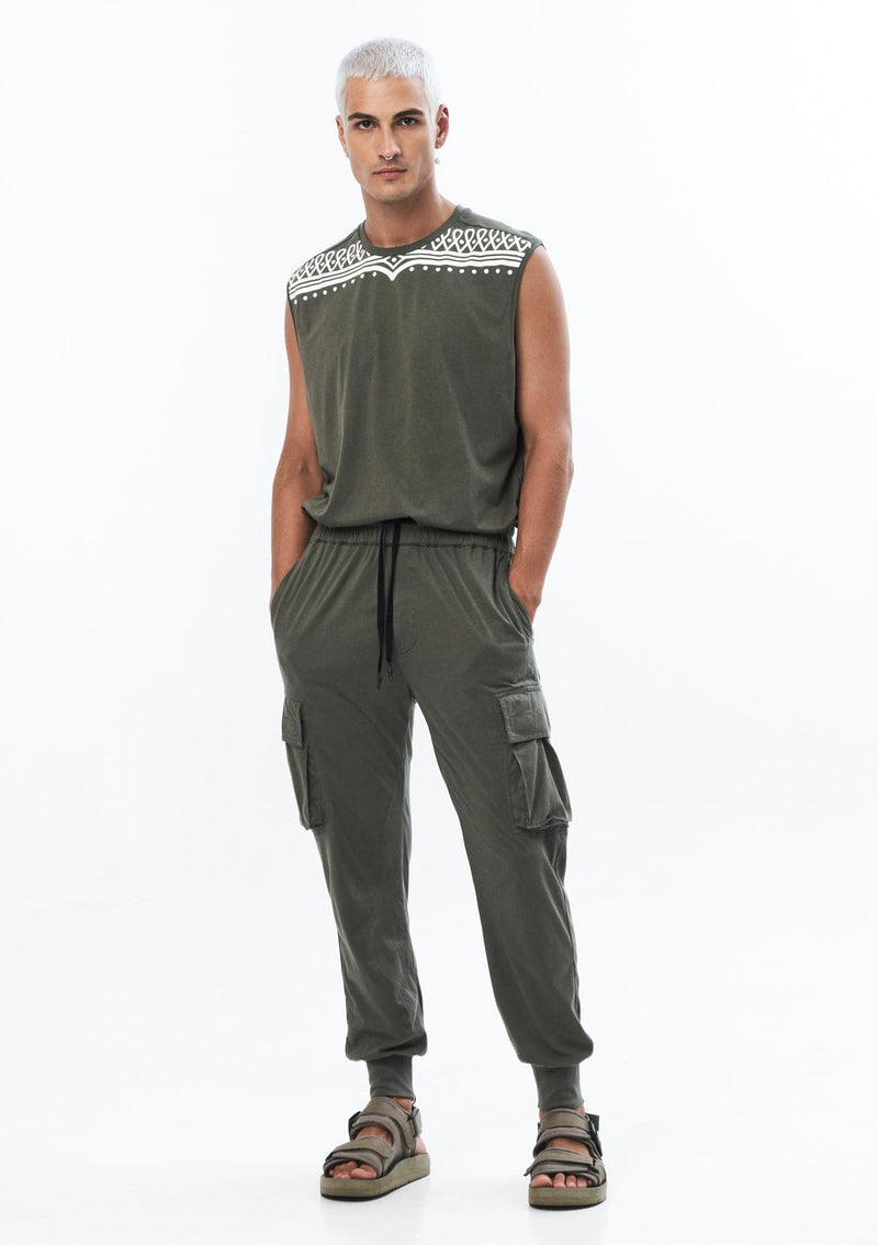 JONNY COTA Pants BAMBOO JOGGER PANTS IN GREY