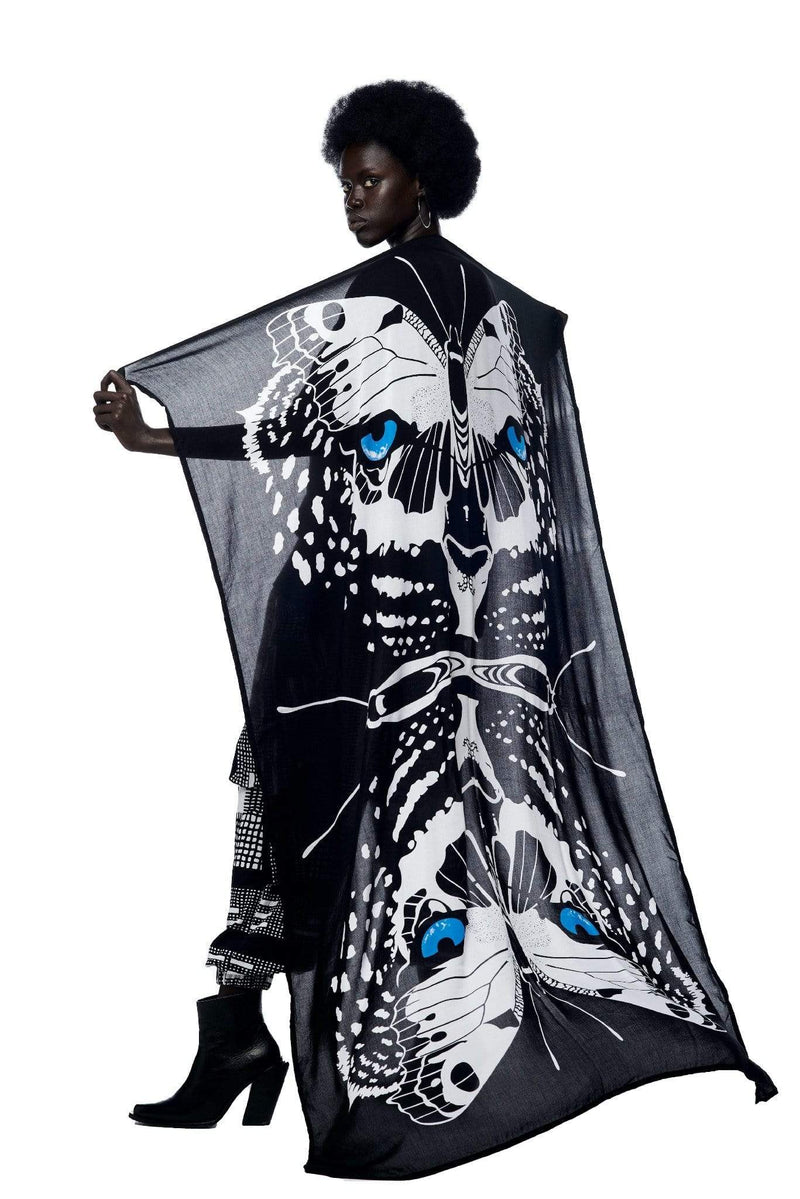 Jonny Cota Studio accessories LEOPARD WING SCARF