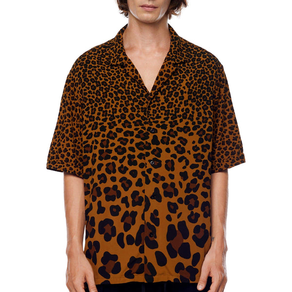 CIOTA PRINTED SHORT SLEEVE SWEATサイズ4 jonny-cota-studio-xs-leopard-