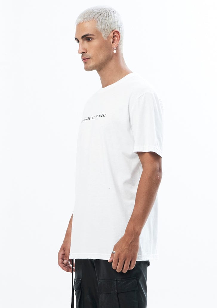 JONNY COTA T-Shirt CREATURE T-SHIRT IN WHITE