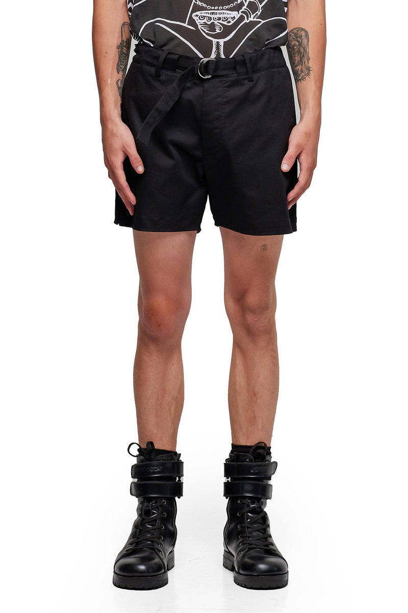 JONNY COTA TAILORED SHORTS IN BLACK