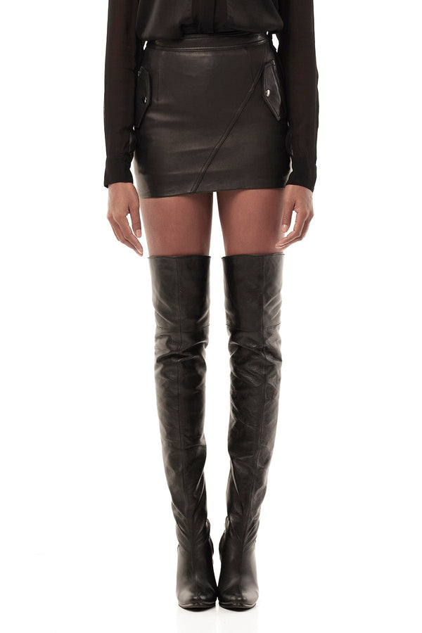 JONNY COTA womens-accessories THIGH HIGH BOOT IN BLACK