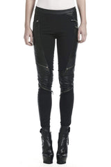 JONNY COTA womens-bottoms XS / black RENEGADE LEGGINGS