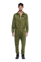 SKINGRAFT mens-bottoms S / Green MILITARY JUMPSUIT IN GREEN